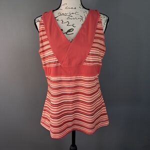 Merrell Tank Top Opti-Wick UPF 50+ Racerback Coral Pink Size Large